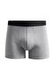 Men's Basic Flexible Cotton Gray 5-Piece Boxer - 2
