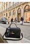 Luxury Scarf-Detailed Hand and Shoulder Bag with Crossbody Strap