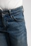 Children's High Waist Tint Wash Denim Pants – Relaxed Fit Jeans - 3