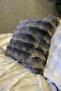 Plush Puffy Decorative Pillow Cushion Cover Fluffy Bubble Anthracite 1 Piece 50X50 cm - 3