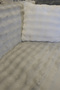 Plush Sofa Cover Shawl Fluffy Bubble Gray Multi-Purpose Diamond Pattern 170X210 cm - 2