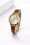 Stone Detailed Metal Women's Wristwatch