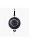 Milano Aluminium Stir Fry Wok with Handle - 32 cm - 2