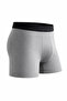 Men's Basic Flexible Cotton Gray 5-Piece Boxer - 4