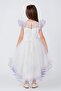 Lovely Girls Dress White - 2