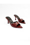 Lidora Pointed Toe Thin Heel Casual & Stylish Women's Slippers