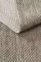 Liora Gray Woven Jute Non-Slip Sole Sisal Kilim Rug Washable Kitchen Rug 1900 - 4