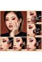 Large Face Makeup Brushes 5pcs Foundation Powder Contour Blusher Highlighter Brush Black T273 - 3