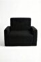 Child Seat Complete Sponge Foldable Bed Cushion Mattress (0-4 Years) Soho Black - 5