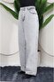 High Waist Wide Fit Plus Size Women's Pants - 4