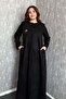 معطف نسائي من جلد الغزال المطرز بنقشة الفهد