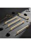 Delicate Handle Luxury Country Kitchen Furniture Cabinet Drawer Handle Matte Gold 128 mm - 3