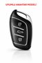 For Mg Hs Gt Zs Ev Zx Mg5 Mg6 Roewe Rx3 Rx5 I5 Erx5 I6 I5 Nano Key Case Cover White Silver Color - 2