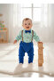 Baby Boy Snap-On Shirt-Pants-Bow Tie-Suspender Set, 4-Piece Baby Gift (1 Size Larger Is Recommended) - 3