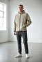 Hooded Sweatshirt 2 Thread Zippered