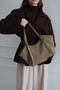 Women's Buckle Detailed Zippered Shoulder Bag Riva - 5