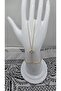 Stainless Steel Gold Color Flower Model Waterway Zircon Stone Şahmeran - 3
