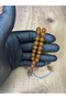 Küre Old Collectible High-End Crimped Dice Amber Prayer Beads - 3