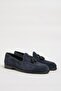 Klass Model Tassel Detailed Suede Leather Loafer Shoes