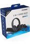 DOBE 5 in 1 Game Pack, Dual Charger Station Dock, Headset with Mic, Disc Storage Stand, Charging Cab - 3