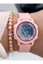 Girl's Watch-In Gift Package-Digital Sports-Ecru Silicone Cord-Pool Sea Suitable + Bracelet