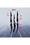 30 X 10 cm Monster Claw Auto Sticker Car Headlight Sticker Hologram White Black Red Gray Yellow - 2