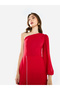 Women Crystal Trim One-Shoulder Jumpsuit - 4
