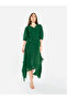 Women Asymmetric Layered Chiffon Maxi Dress