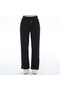 Women's Schuba Fabric Wide Leg Black Color Sweatpants (with Plus Size Option) - 3