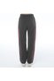 Women's Knitted Fabric Anthracite Color Knitted Sweatpants with Side Stripes (Available in Plus Size) - 3