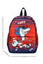 Licensed Kopek Baligi Patterned Navy Blue Red Kindergarten School Pre-School Children's Backpack - 2