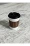 3D Coffee Cup and Chocolate Combination Keychain - 3