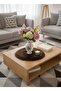 Luxury Plush Round Coaster Set Decorative Table and Coffee Table Cover Set 2 Pieces Decorative Object Coasters