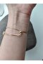 Xuping Zircon Stone Adjustable Baguette Steel Bracelet - 5