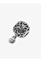 Cage Heart Love Dangle Silver Charm