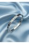 316L Steel Silver Color Roman Numeral Zircon Stone Tarnish Free Handcuff Bracelet