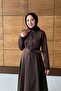 Gilded Dress Brown - 5