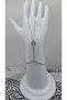 Stainless Steel Silver Color Waterway Flower Detailed Zircon Stone Shahmeran - 2