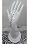 Stainless Steel Silver Color Zircon Stone Şahmeran - 4