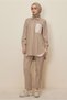 Eyelet Detail Pants Suit 46206 - 2