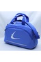 Blue Two-Compartment Long Strap Unisex Medium Size Travel Fitness and Sports Bag - 5