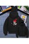 Snow Masked Ninja Unisex Sweatshirt Cardigan 2Strands Thick Fleece