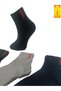 3'Pair Towel Thermal Socks Breathable Winter Socks Suitable for Daily Wear - 3