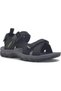 Laggun Black Anatomical Comfort Sports Sandals with Straps