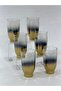 6-Piece Gold Amore Glass Cup – Luxury Soft Drink and Water Glass - 3