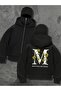 Snow Masked Ninja Unisex Sweatshirt Cardigan 2Strands Thick Fleece