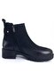 1950811K Women's Genuine Leather Thick Sole Heeled Boots - 3