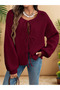 Tie-Up Comfortable Cut Women's Knitwear Cardigan