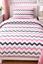 Single Size Fitted Sheet Duvet Cover Set |   Cotton - 2