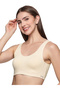 Pack of 2 - Non Padded Non Wired Everyday Comfort Slip On All Day Lounge Bra - 6